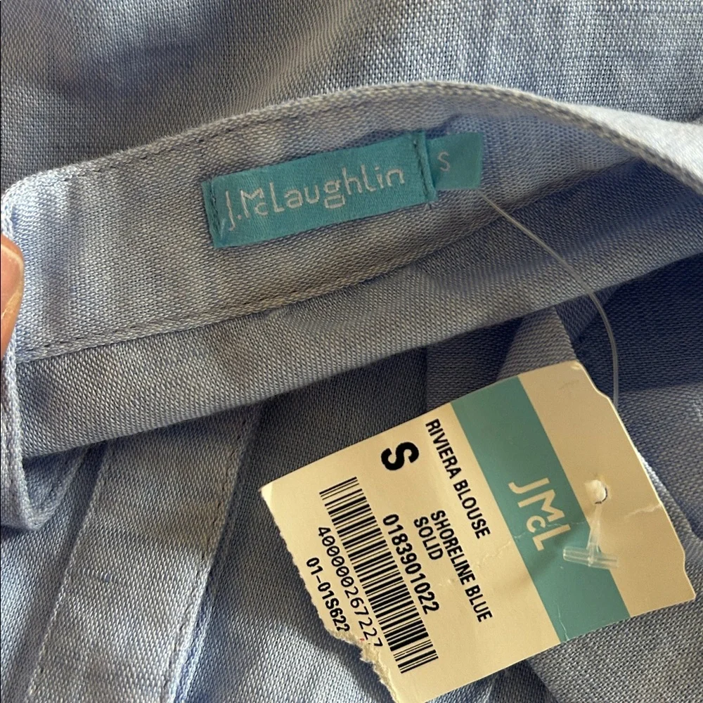 J.McLaughlin Rivierva Linen Cotton Shirt - Picture 8 of 9